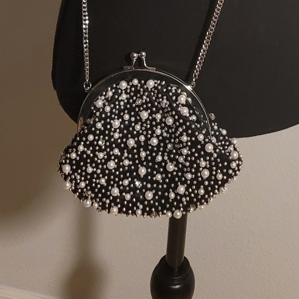Gianni Bini Coin Purse Snap Closure Evening Clutch